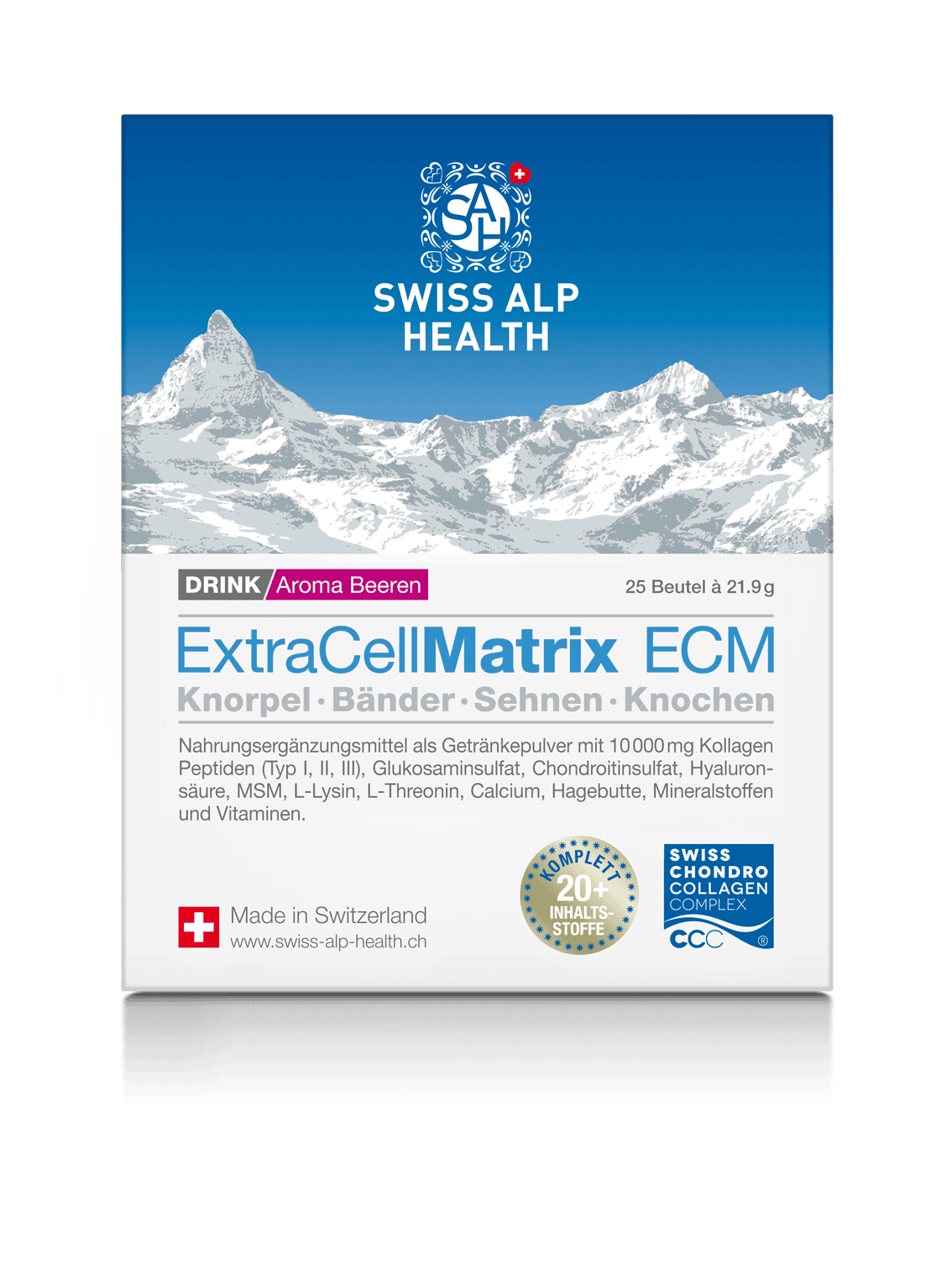 ExtraCellMatrix ECM Drink Beeren