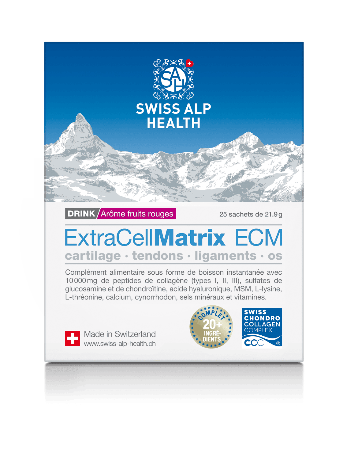 ExtraCellMatrix ECM Drink Berry