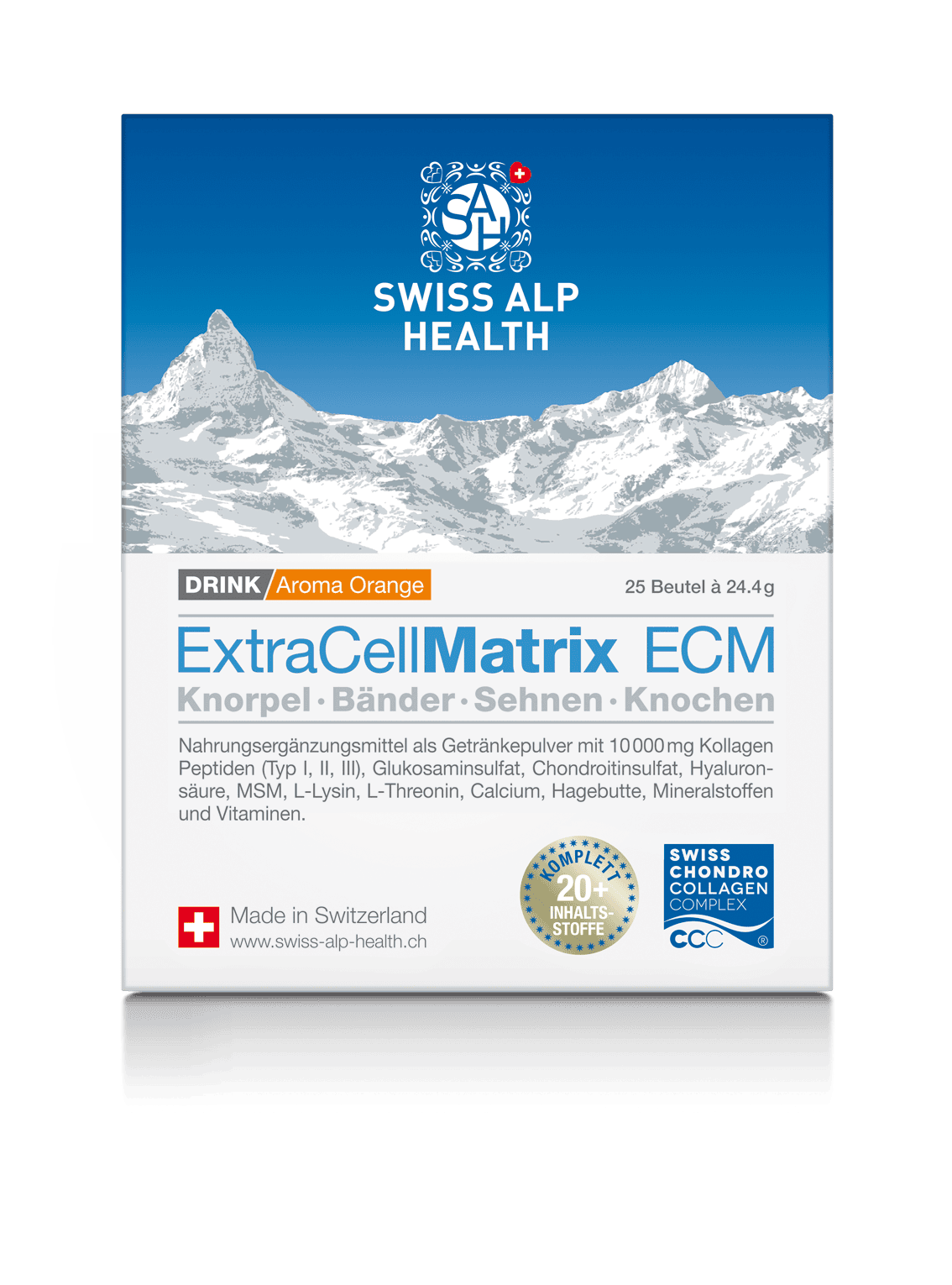 ExtraCellMatrix ECM Drink Orange